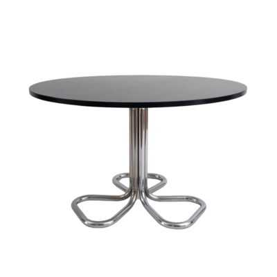 Round dining table in the style of Giotto Stoppino, Italy 1970s