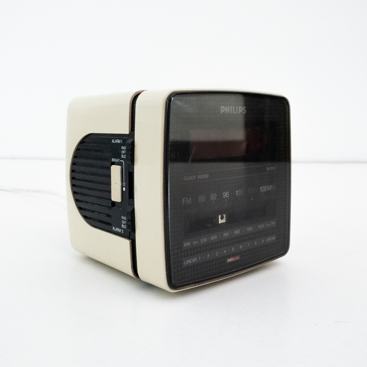 Philips Mb Buffer cube clock radio Mod. D3110 / 08