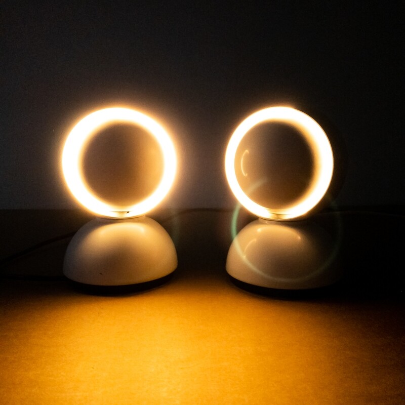 Eclisse table lamp, design Vico Magistretti for Artemide, Italy in the 1960s
