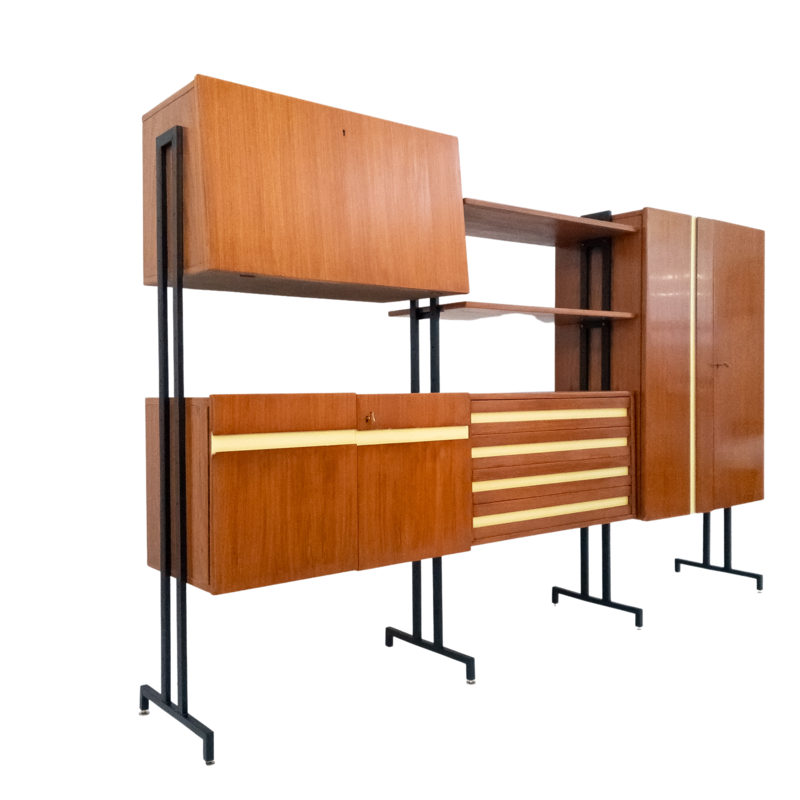 Modular wooden furniture from the 70s