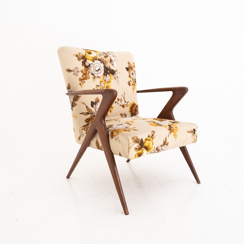 Bentwood armchair, Italy 1950s