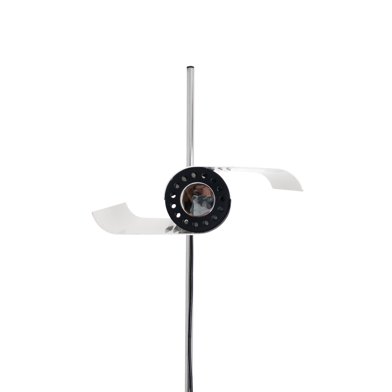 Floor lamp in chromed steel and metal, Italy, 1970s