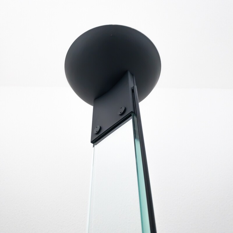 Laser Uplighter Floor Lamp by Max Baguara for Lamperti, Italy 1980s