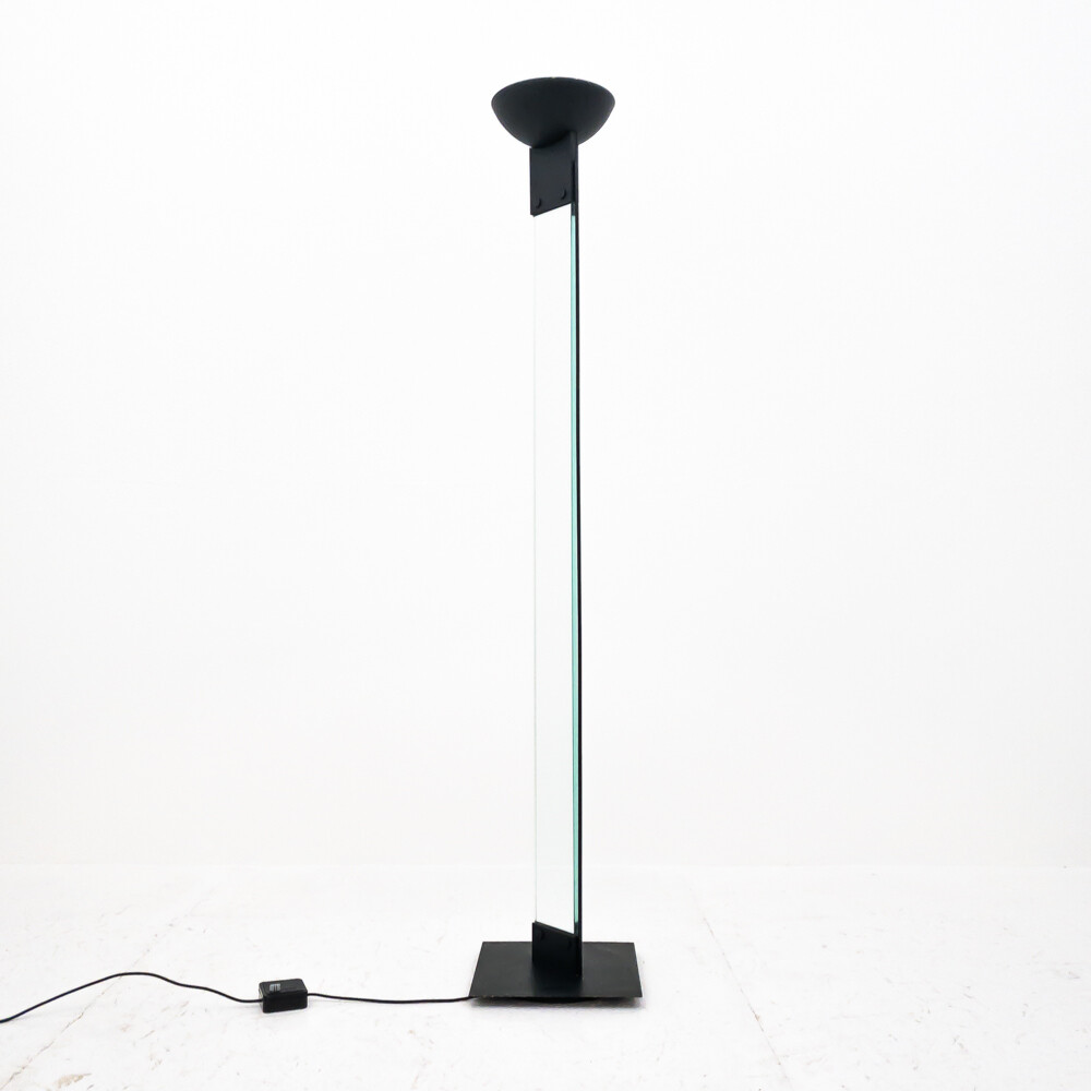 Laser Uplighter Floor Lamp by Max Baguara for Lamperti, Italy 1980s
