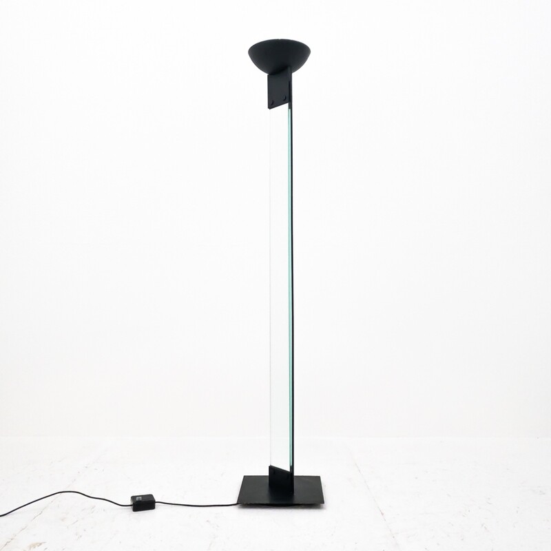 Laser Uplighter Floor Lamp by Max Baguara for Lamperti, Italy 1980s