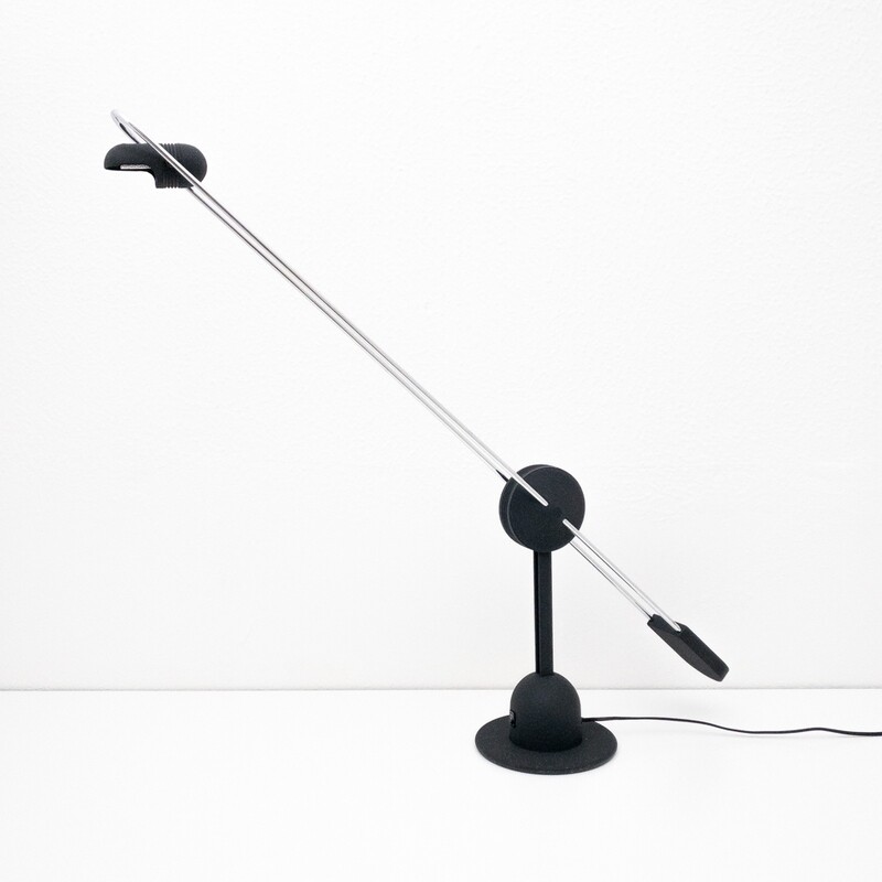 70s halogen table lamp