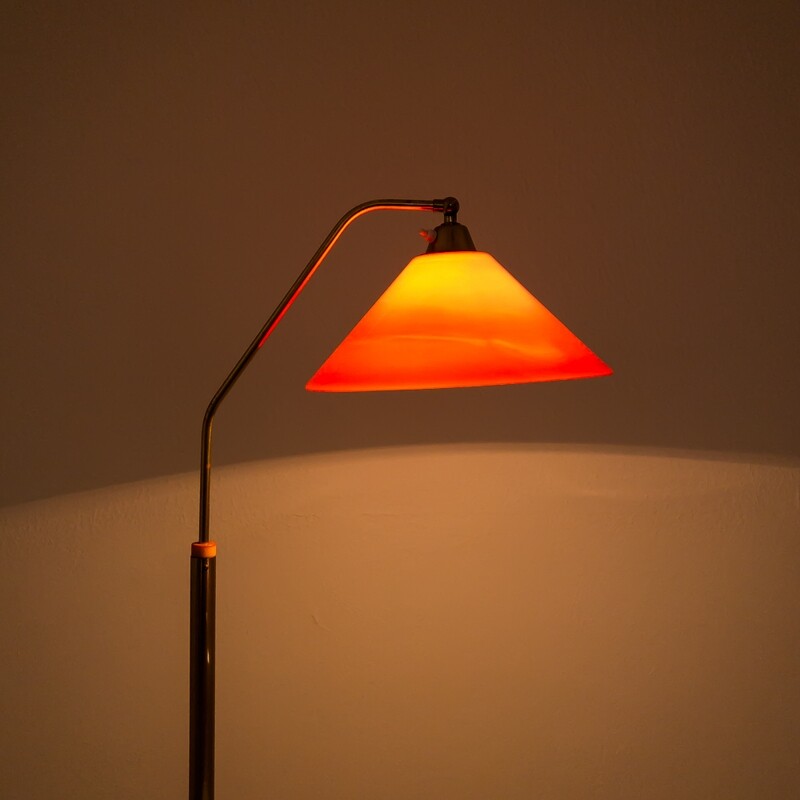 Brass floor lamp, Italy 1950s