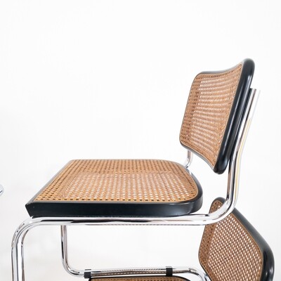 Set of 6 Cesca chairs by Marcel Breuer for Gavina