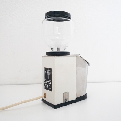 Quick Mill electric coffee grinder, 1960s