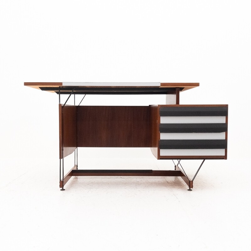 Desk by Enzo Strada for Fratelli Tenani, Rovigo, Italy 1960s