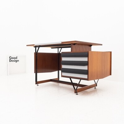 Desk by Enzo Strada for Fratelli Tenani, Rovigo, Italy 1960s