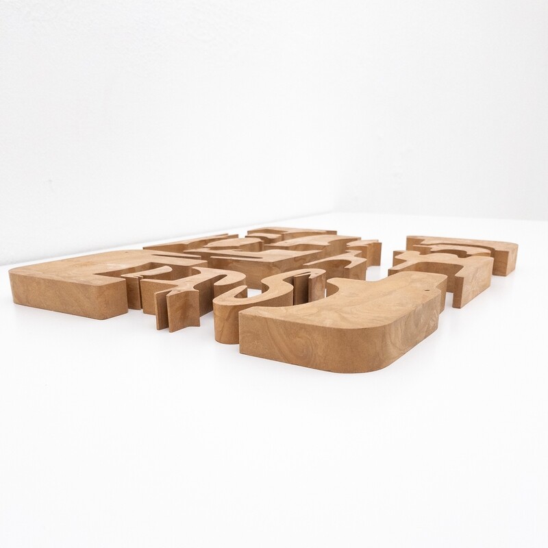 16 Puzzle Animals by Enzo Mari for Danese Milan, Italy 1970s