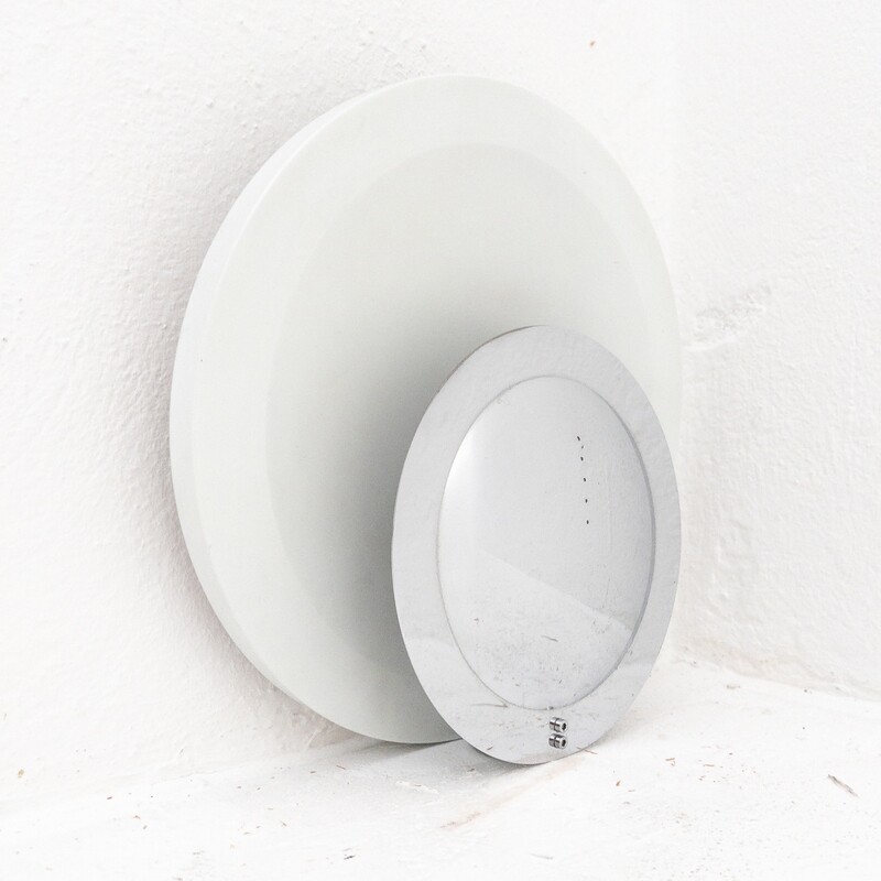 Space Age style disc wall light, Italy 1960s
