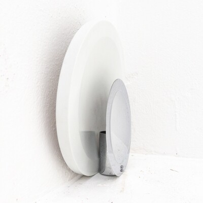 Space Age style disc wall light, Italy 1960s
