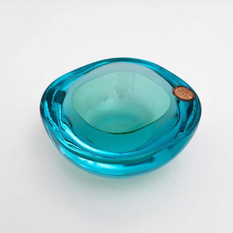 Murano glass ashtray by Archimede Seguso, Italy, 1960s