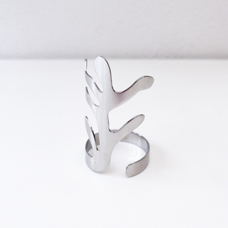 Mediterranean series napkin holder in Alessi stainless steel