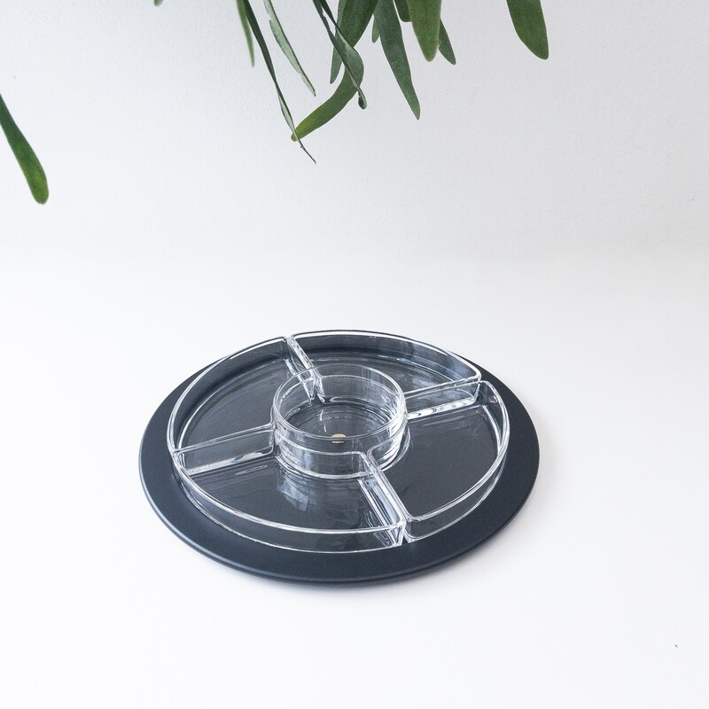 B51 appetizer service Design Ettore Sottsass for Alessi, Italy 1990s
