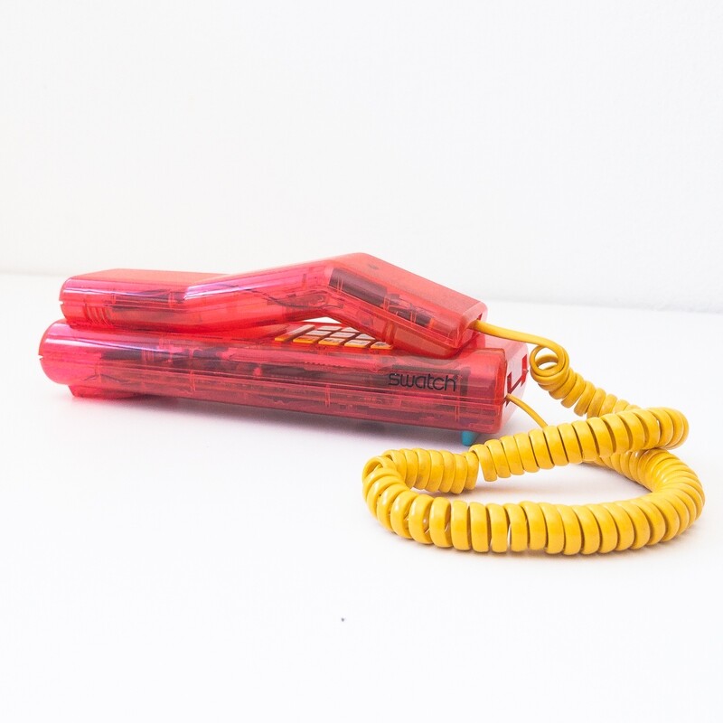 Swatch Twin telephone, Switzerland 1990s