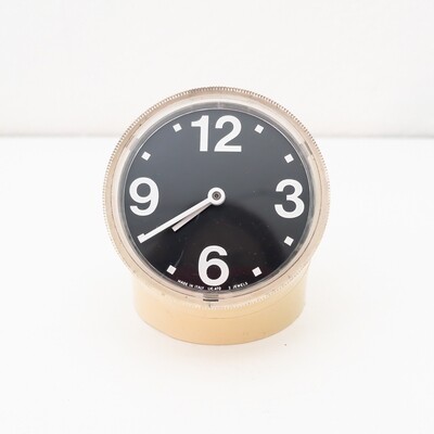 Cronotime table clock by Pio Manzù for Ritz-Italora, Italy, 1960s