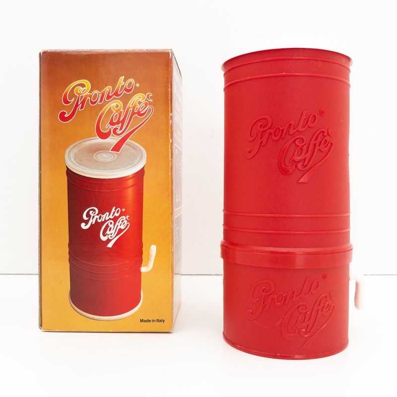 Pronto Caffè refills Vintage Kommec coffee maker, Italy 70s