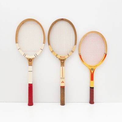 Set di 3 racchette Vintage