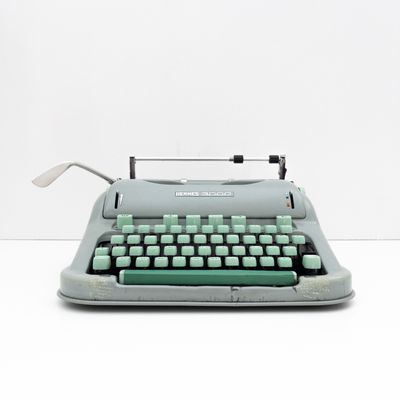 Hermes 3000 Paillad typewriter, Switzerland, 1950s
