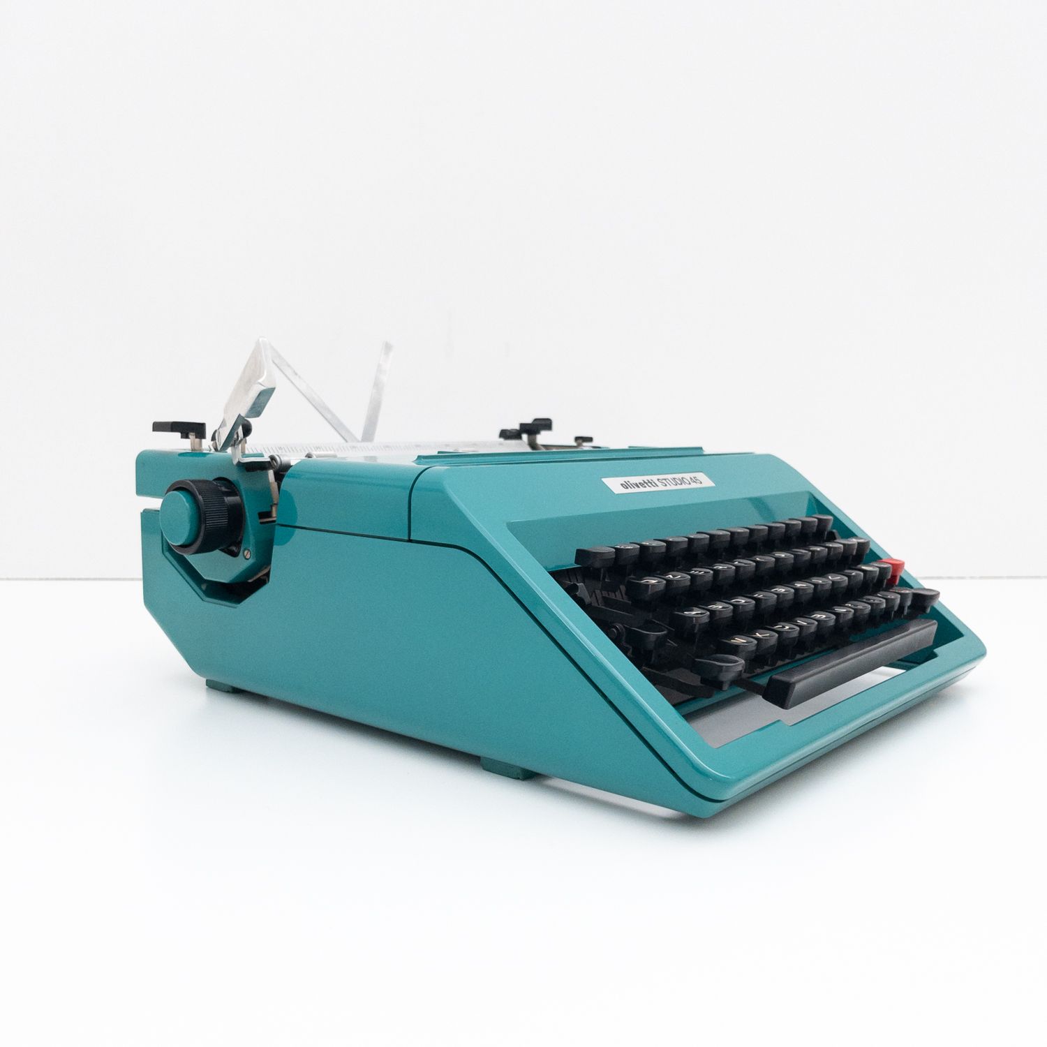 Olivetti Studio 45 typewriter, designed by Ettore Sottsass and Hans Von Klier, Italy 1967