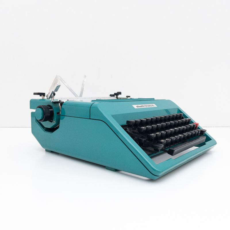 Olivetti Studio 45 typewriter, designed by Ettore Sottsass and Hans Von Klier, Italy 1967