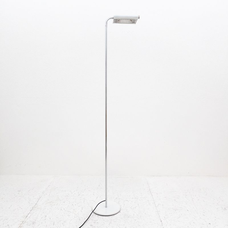 70&amp;#39;s metal halogen floor lamp