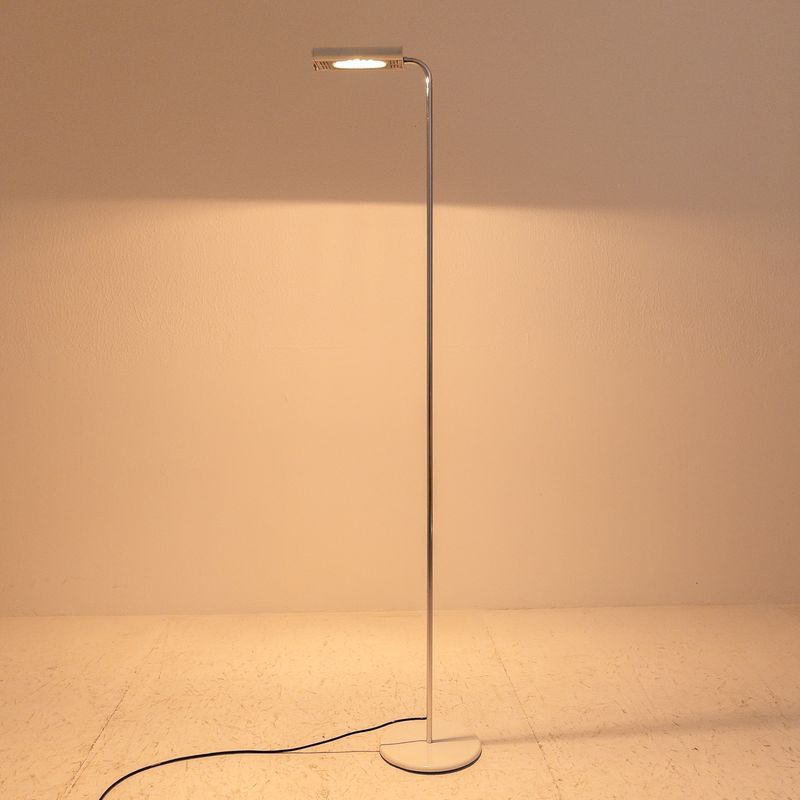 70&amp;#39;s metal halogen floor lamp
