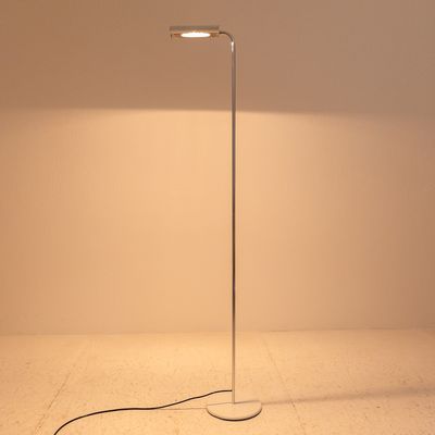 70&amp;#39;s metal halogen floor lamp