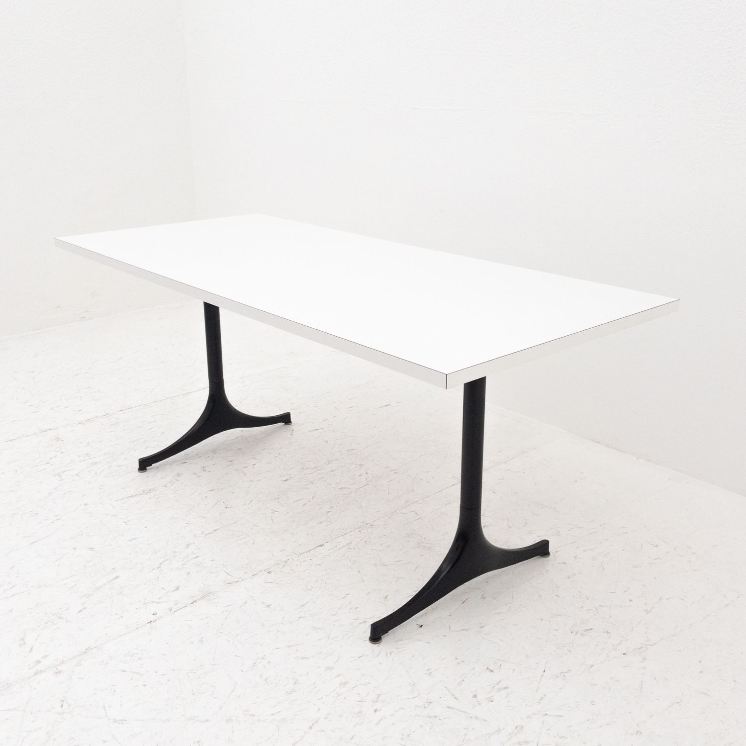 Tavolo da ufficio scrivania design George Nelson per Herman Miller, Italia anni &#39;60