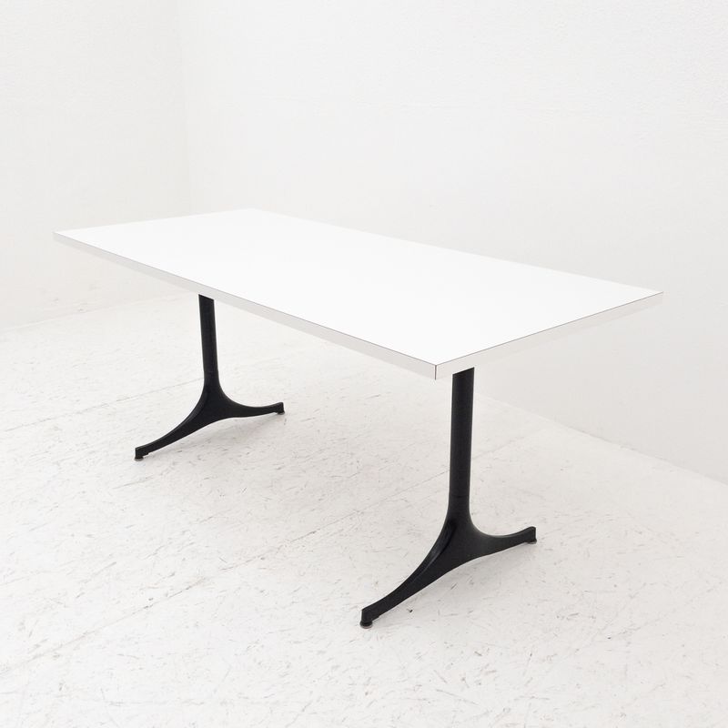Office table desk design George Nelson for Herman Miller, Italy 1960s