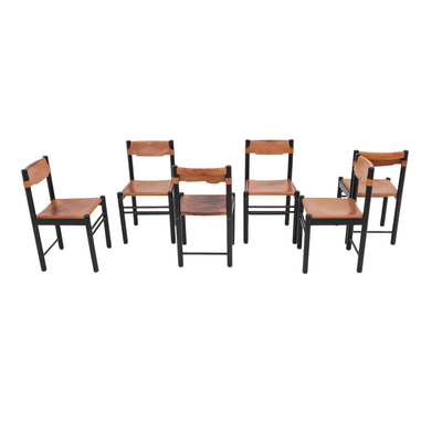 Set di 6 sedie Ibisco, Italia anni &#39;60