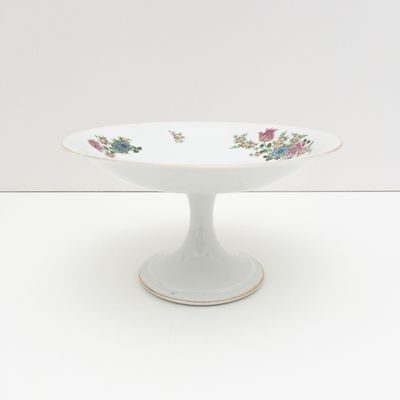 Vintage Richard Ginori Milano Magazzini Stand with Floral Motifs