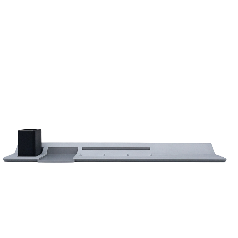 Segmenti Desk Set by Kartell, design by Michele De Lucchi and Tadao Takaichi, Italy 1980s