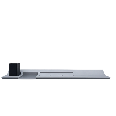 Segmenti Desk Set by Kartell, design by Michele De Lucchi and Tadao Takaichi, Italy 1980s