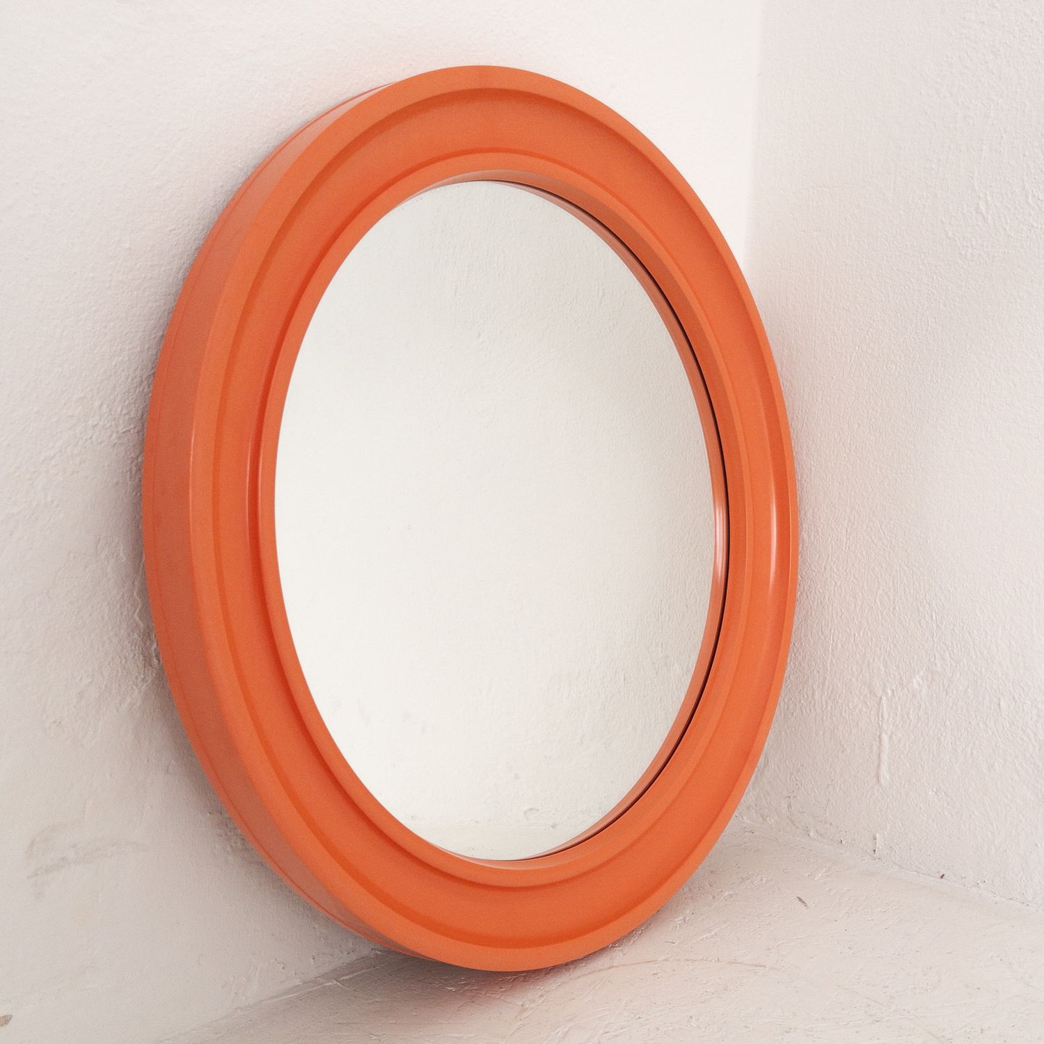 Round mirror by Carrara&amp;Matta, Italy, 1960s