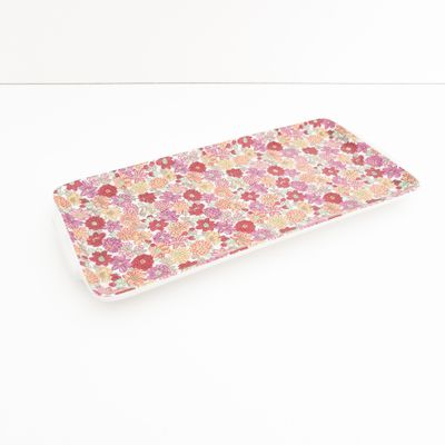 Rectangular Tray in Ceramic Cortina by Franco Pozzi, Gallarate, Italy