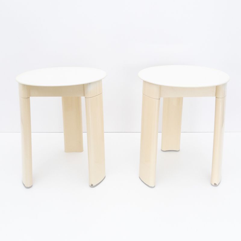 Set of 2 stools designed by Olaf von Bohr for Gedy 1960s