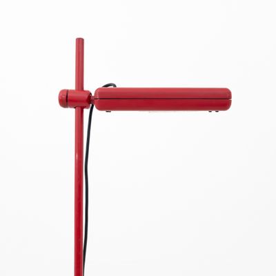 Red floor lamp by Ycami Collection, 1970s