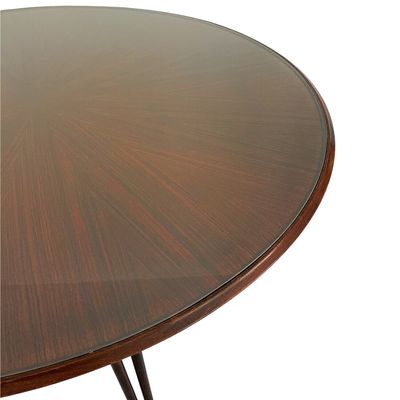 Silvio Cavatorta style dining table, Italy 50s