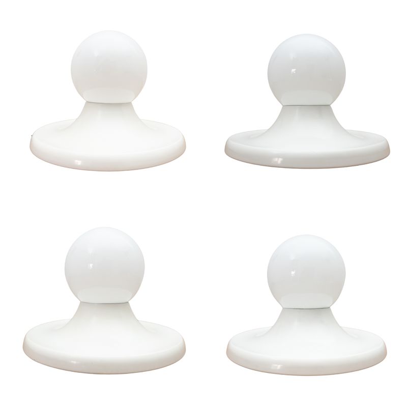 Set of 4 Balum-A230 lamps by Achille and Piergiacomo Castiglioni for Arteluce, Italy, 1960s