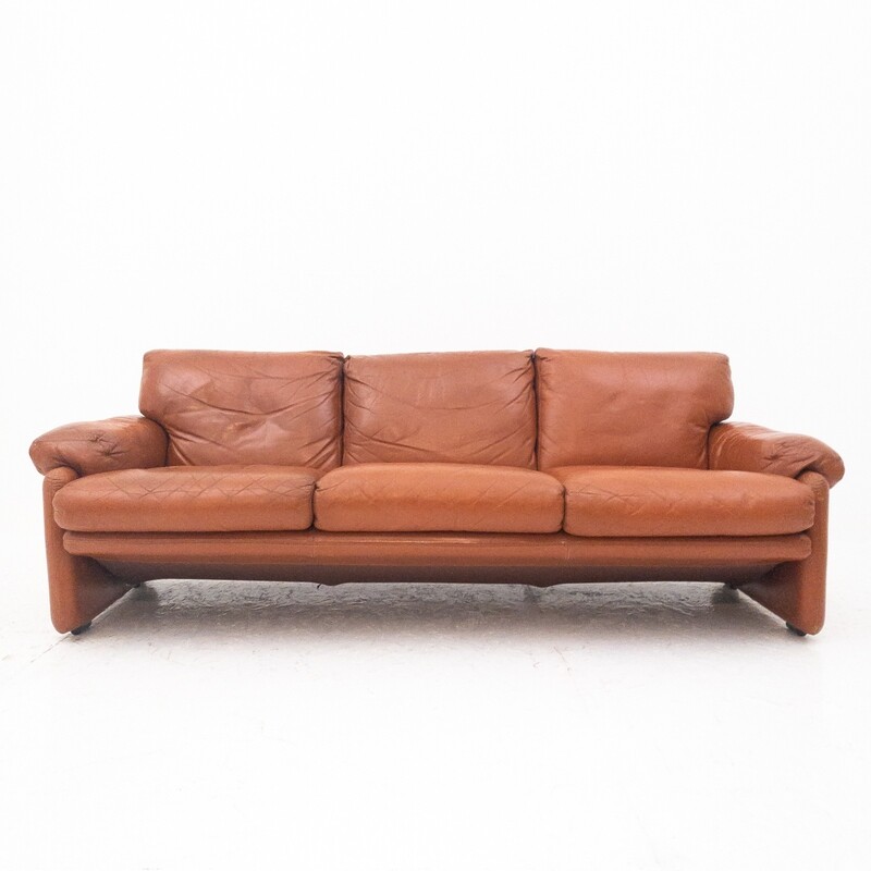 Coronado sofa and armchair living room set by Tobia Scarpa for B&amp;B Italia