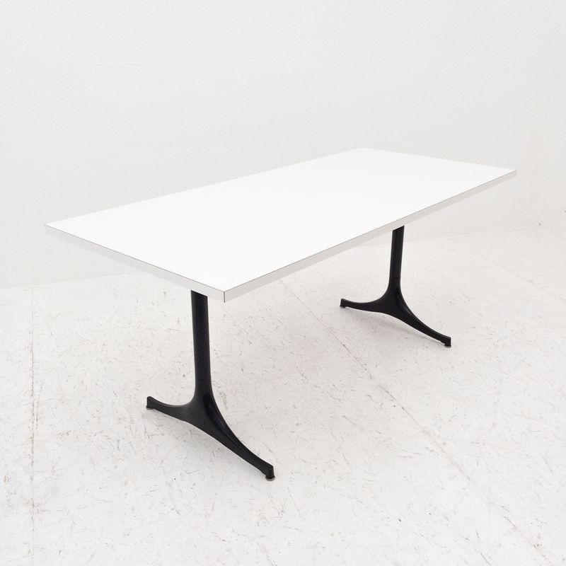 Office table desk design George Nelson for Herman Miller, Italy 1960s