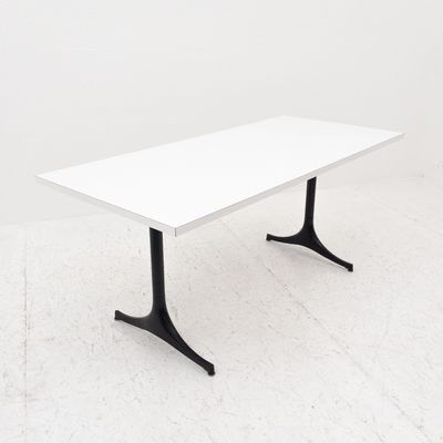 Office table desk design George Nelson for Herman Miller, Italy 1960s