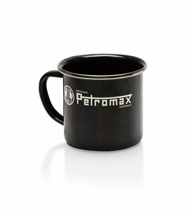 Petromax  drink mok emaille zwart (px-mug-s)