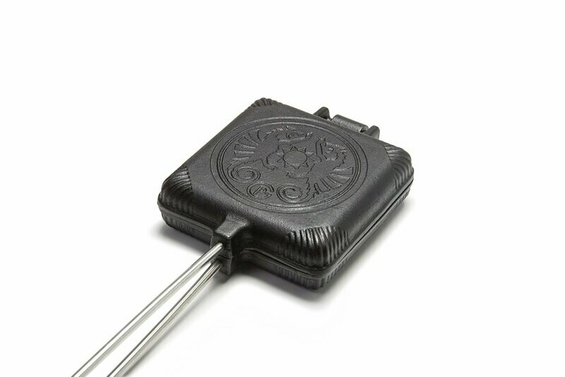 Petromax gietijzeren tosti-ijzer lange steel (sw-iron)