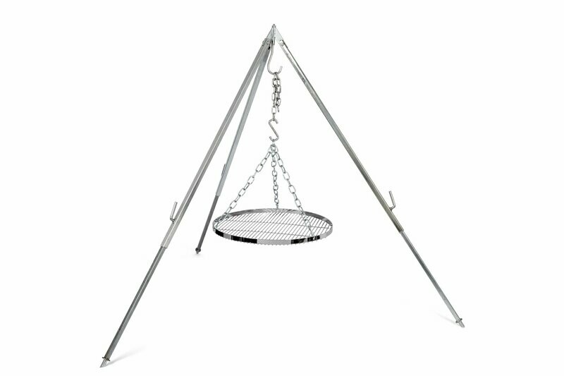 Petromax chroom BBQ rooster 50 cm incl. ketting (h-grate50)