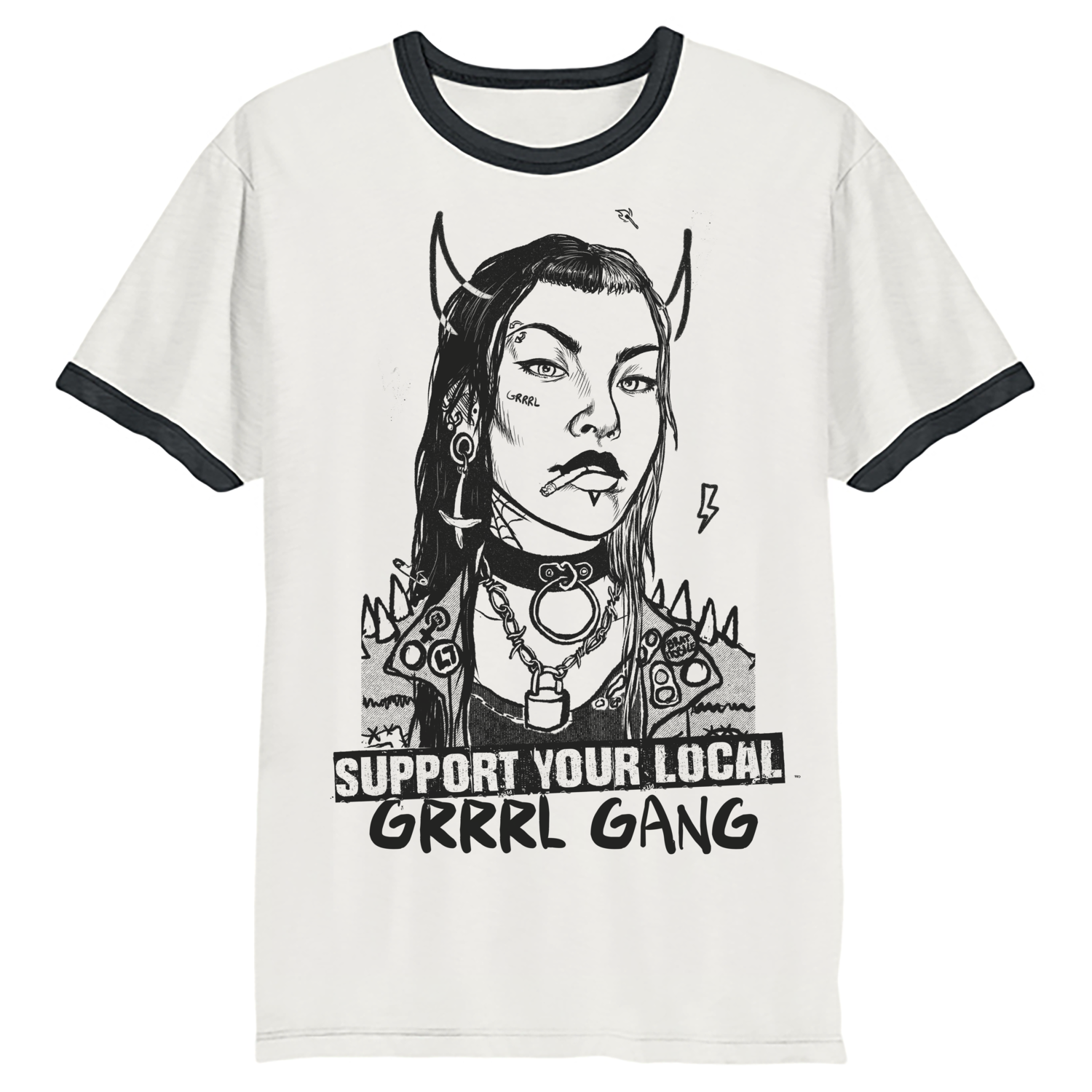 GRRRL Gang t-shirt